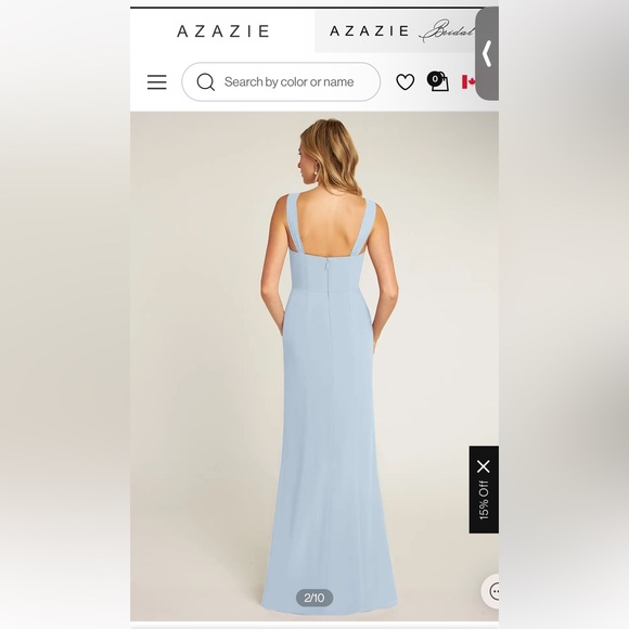 Azazie Denice Bridesmaid Dress - Picture 2 of 5